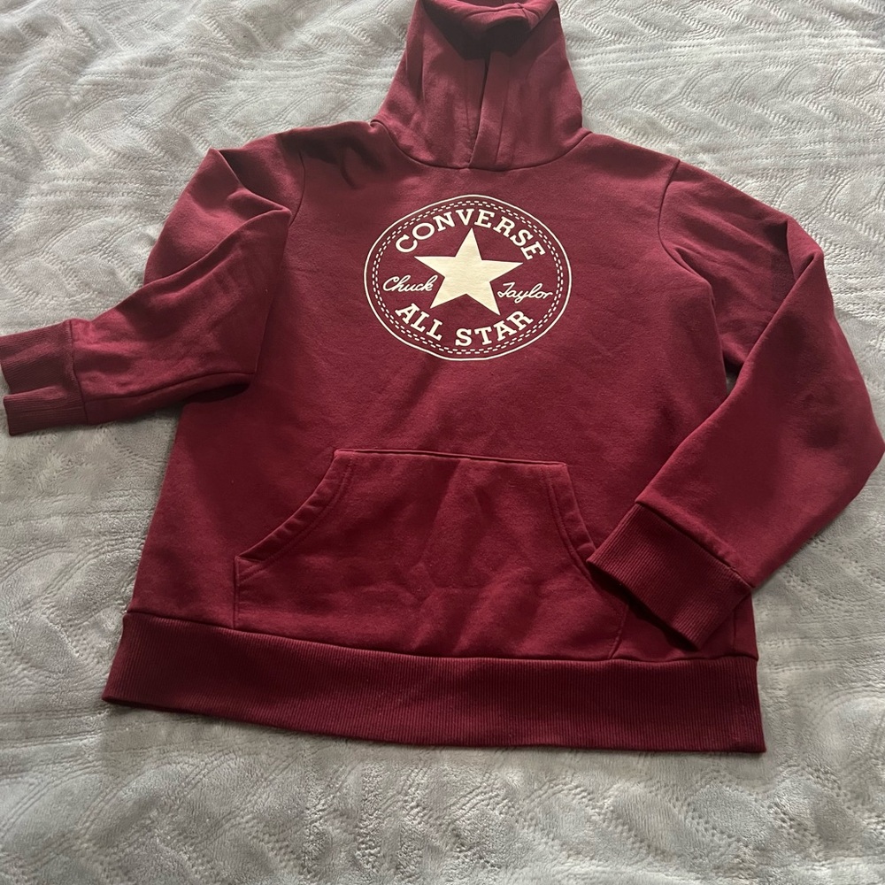 Converse Maroon All Star Hoodie